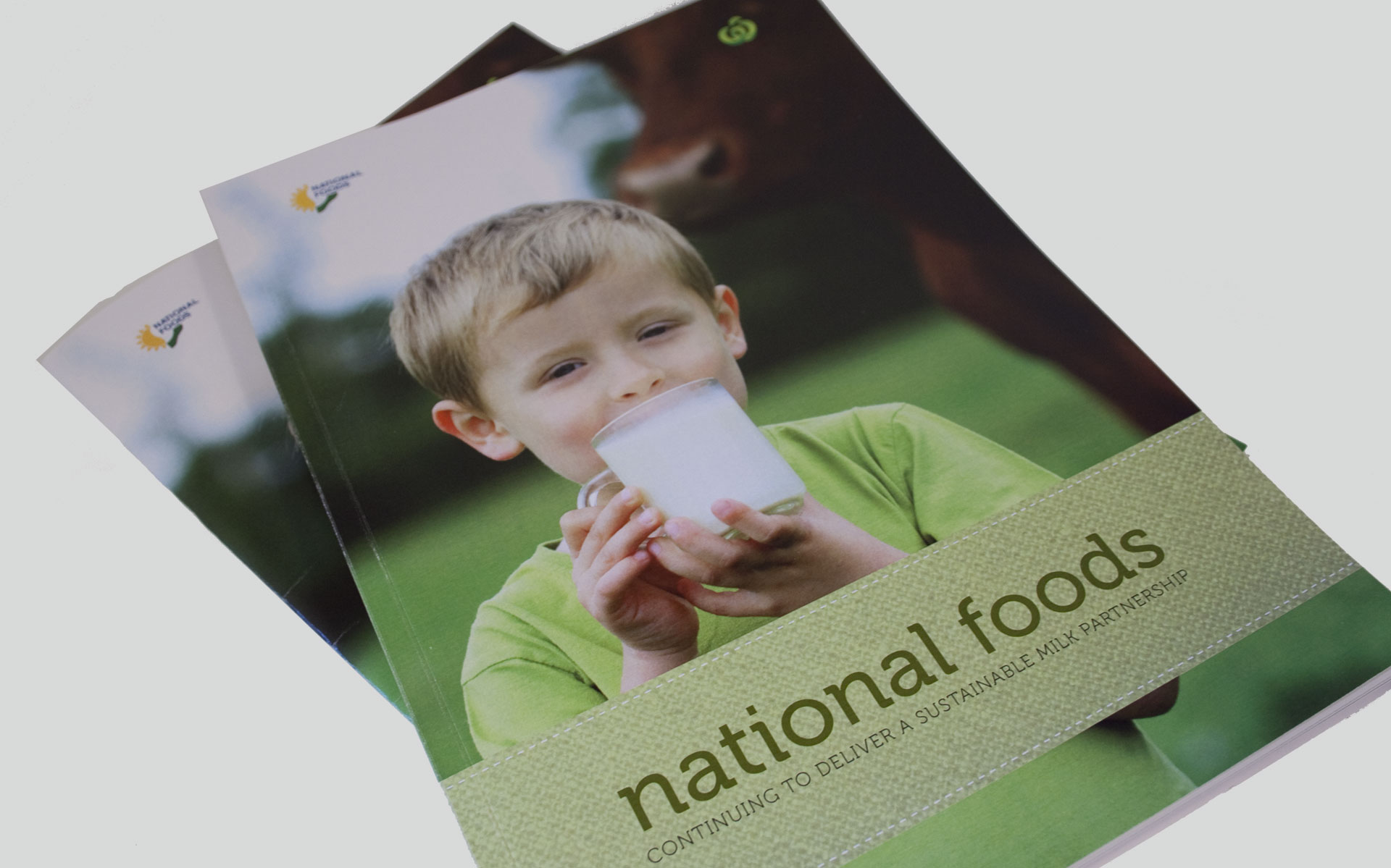 National Foods publication design by Amy at Yellow Sunday