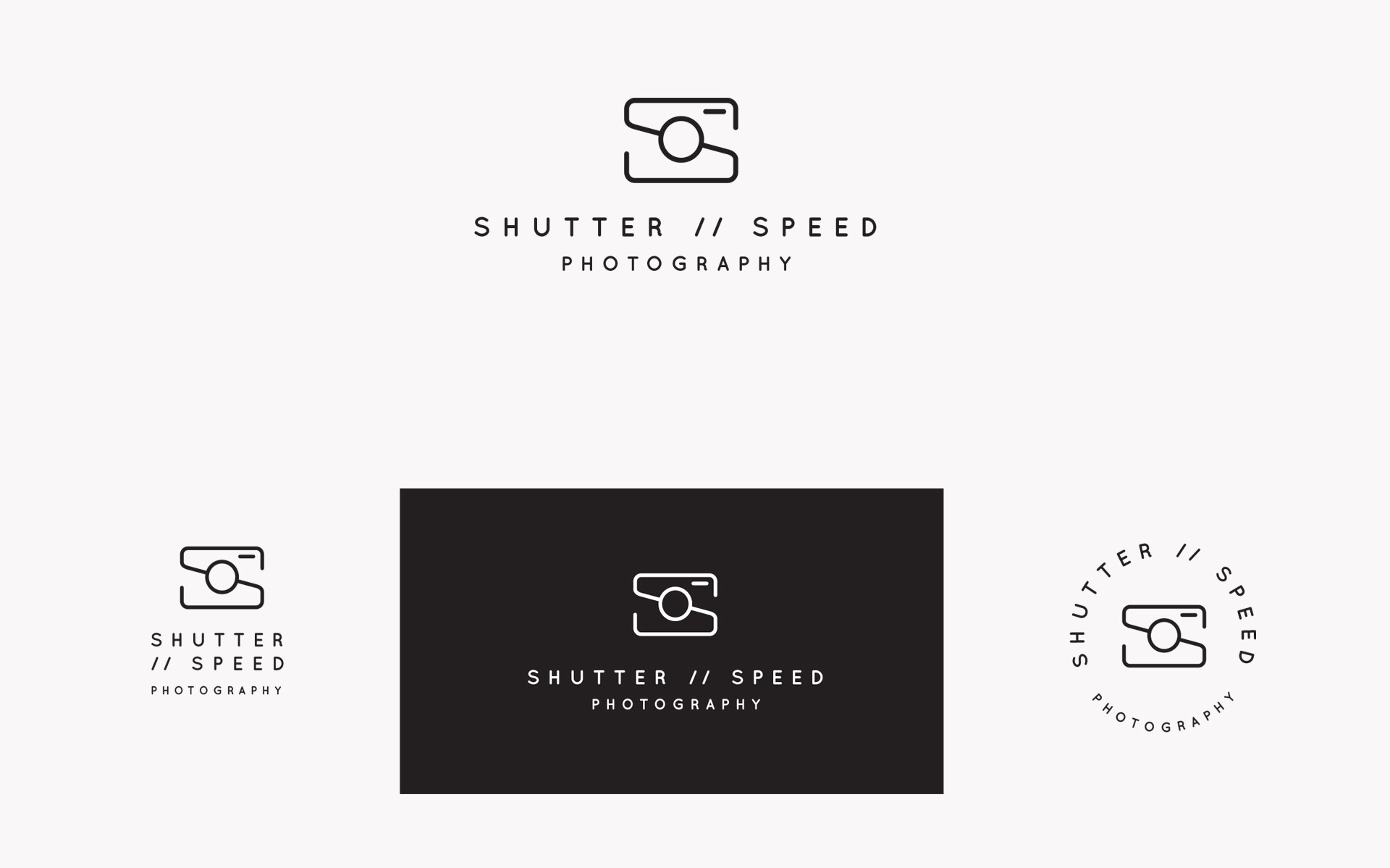 Shutterspeed logo, branding, marketing & online design & build by Amy at Yellow Sunday